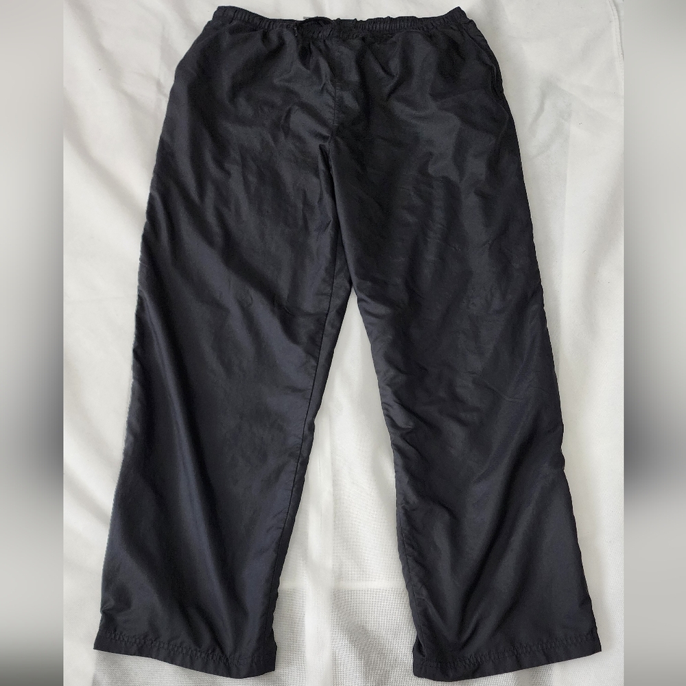 Windriver Men's Black Packable Track Pants With Mesh Lining Size Large